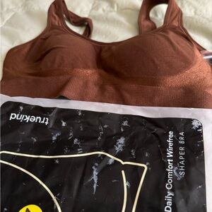 Size Small bra support brown